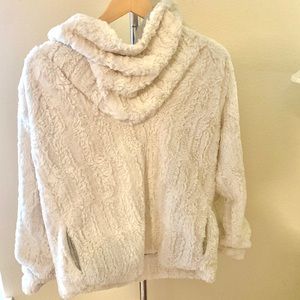 Fluffy Turtle Neck Pullover